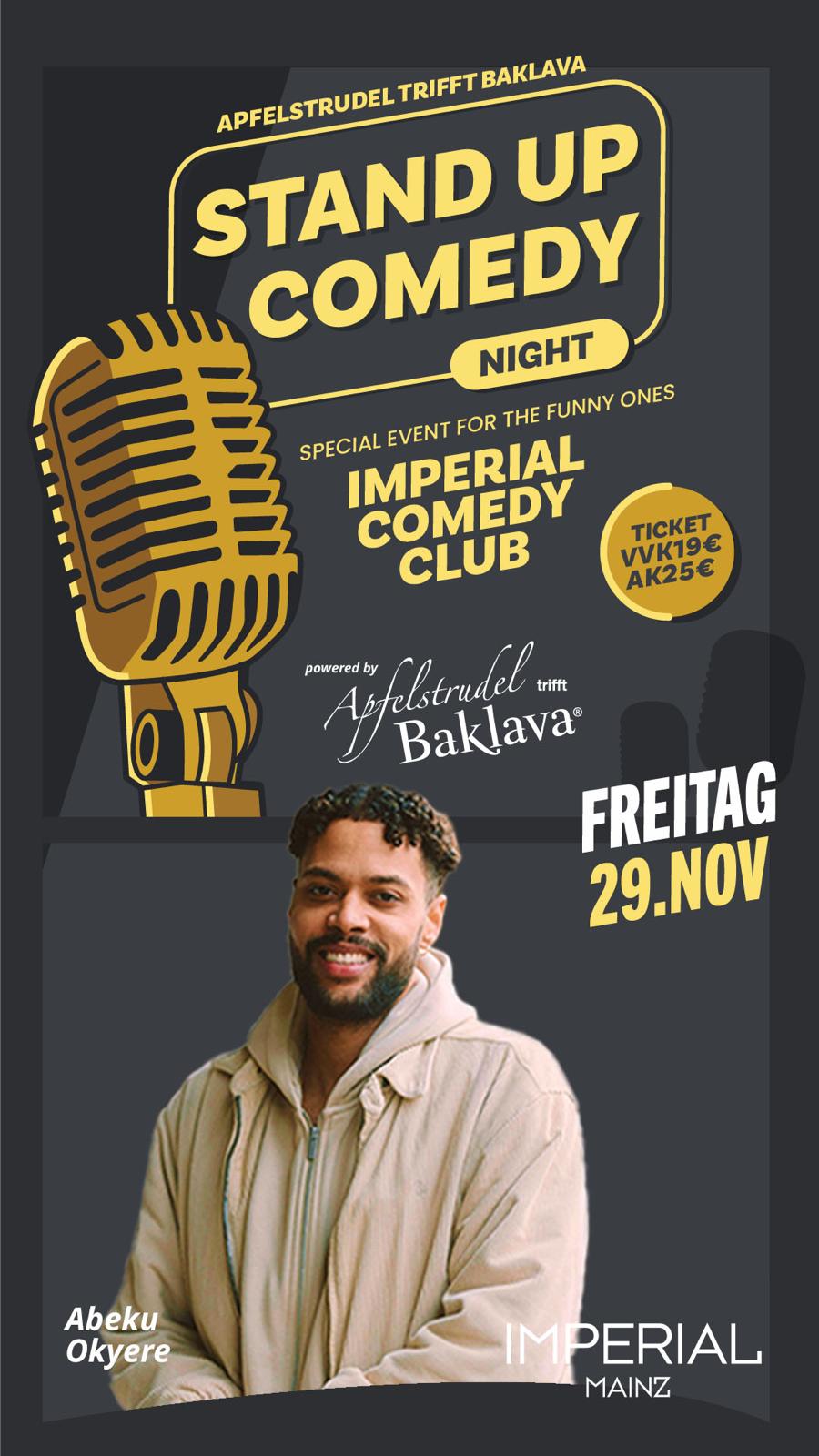 29.11.2024 || IMPERIAL COMEDY CLUB || MAINZ